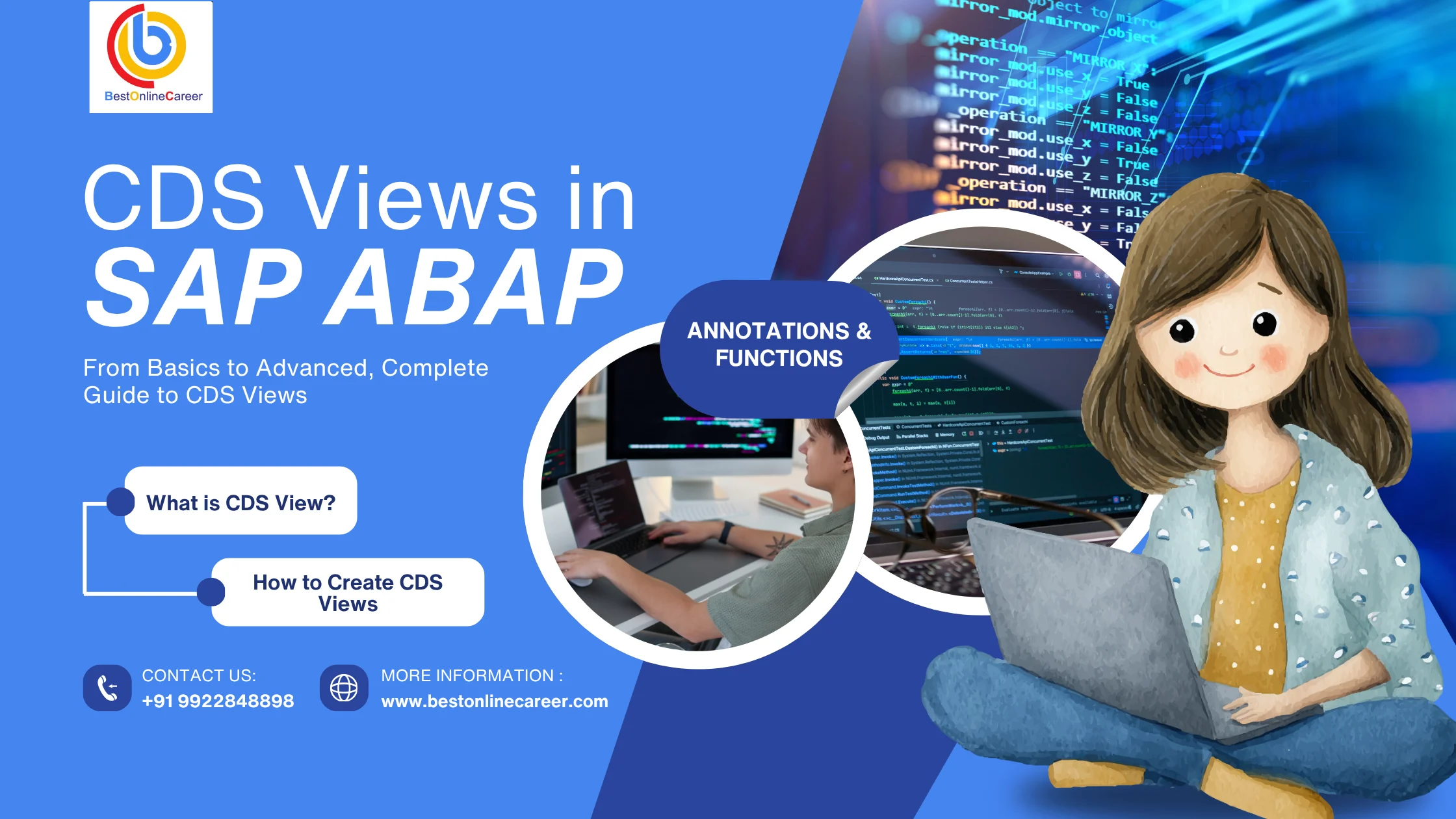 CDS Views in SAP ABAP: Annotations & Step-by-Step Guide
